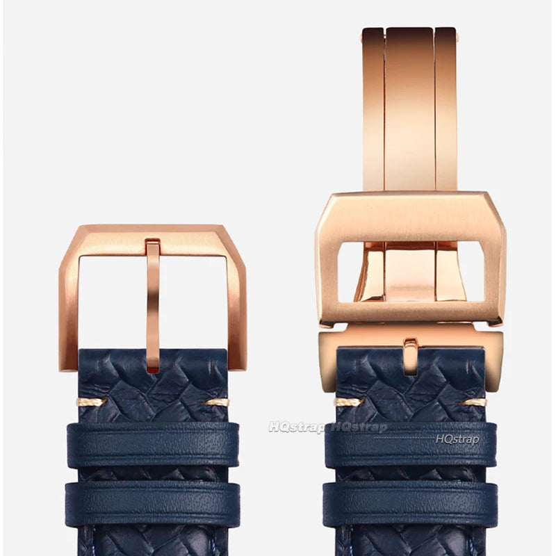 CowLost | bracelets-product_id-20mm-22mm-genuine-leather-cowhide-woven-watchband-for-iwc-portugieser-pilot-omega |14
