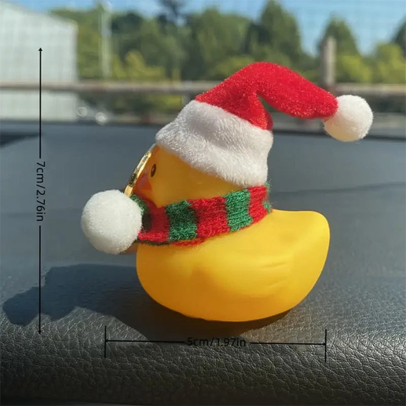 CowLost | product_id-car-rubber-duck-dashboard-decoration-with-sun-hat-and-swim-ring-necklace |4