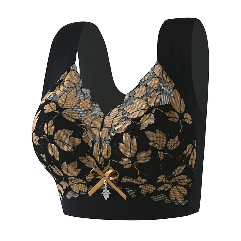 CowLost | product_id-womens-small-seamless-wire-free-push-up-lace-sports-bra |10