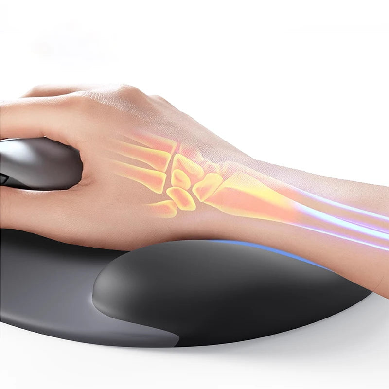 CowLost | ergonomic-mouse-pad-with-gel-wrist-support-premium-lycra-fabric-non-slip-1 |4