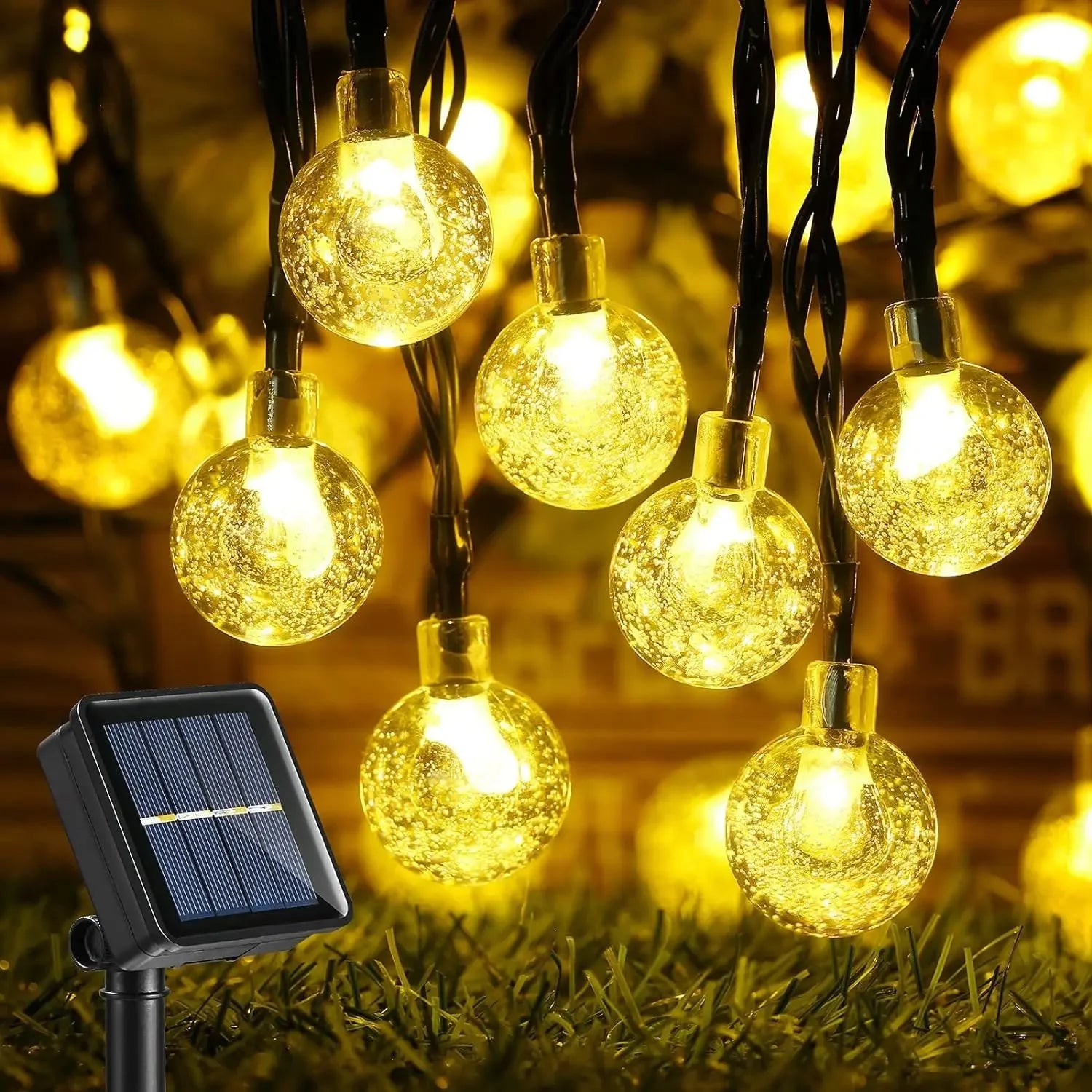 CowLost | product_id-solar-crystal-globe-100-led-solar-string-lights-for-outdoor-garden-party-decor |22
