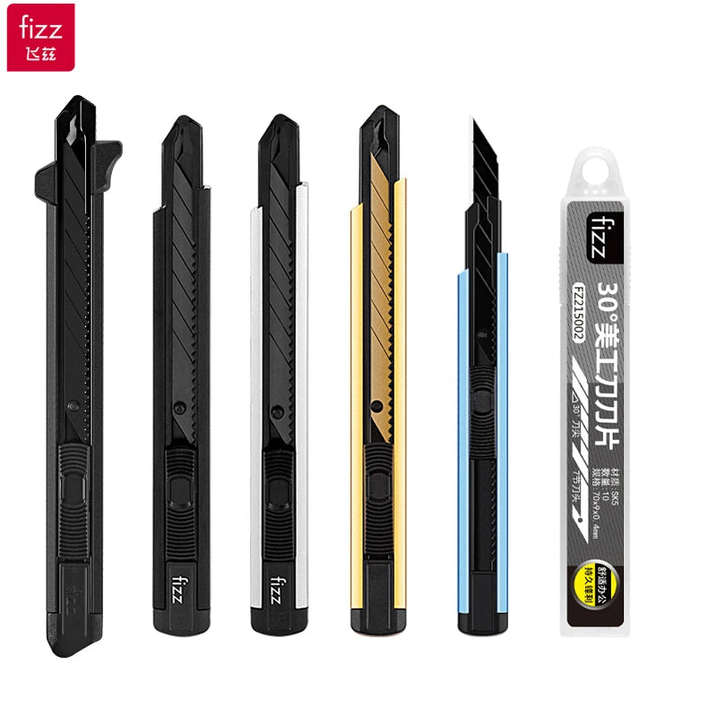 CowLost | product_id-fizz-aluminum-alloy-utility-knife-snap-off-box-cutter-for-school-office-home |1