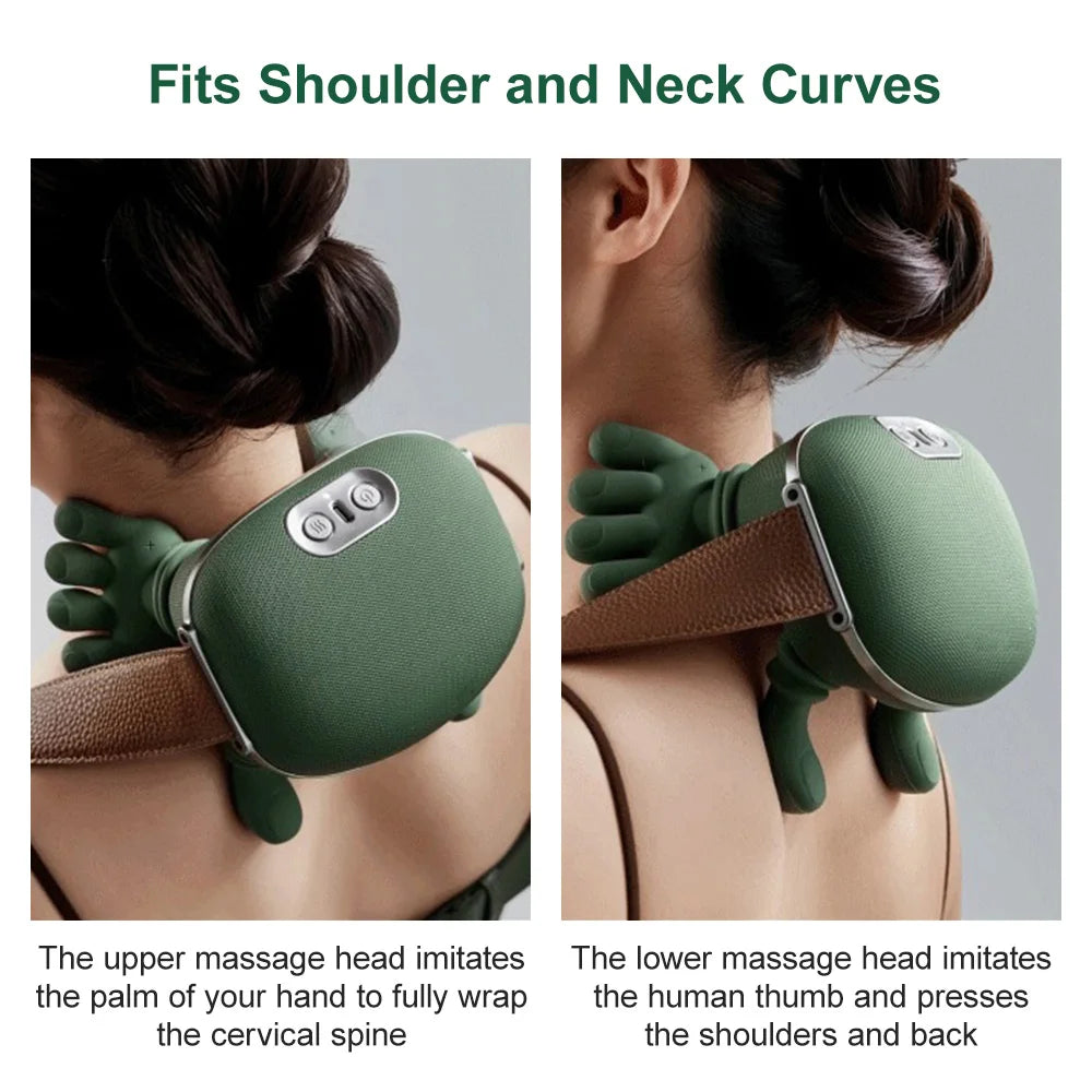 CowLost | neck-massager-finger-pressure-shiatsu-neck-back-and-shoulder-massager |3