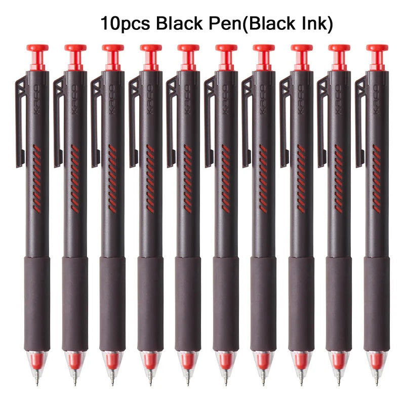CowLost | product_id-kaco-on-zero-0-5mm-black-retractable-refillable-gel-pen-smooth-writing |22