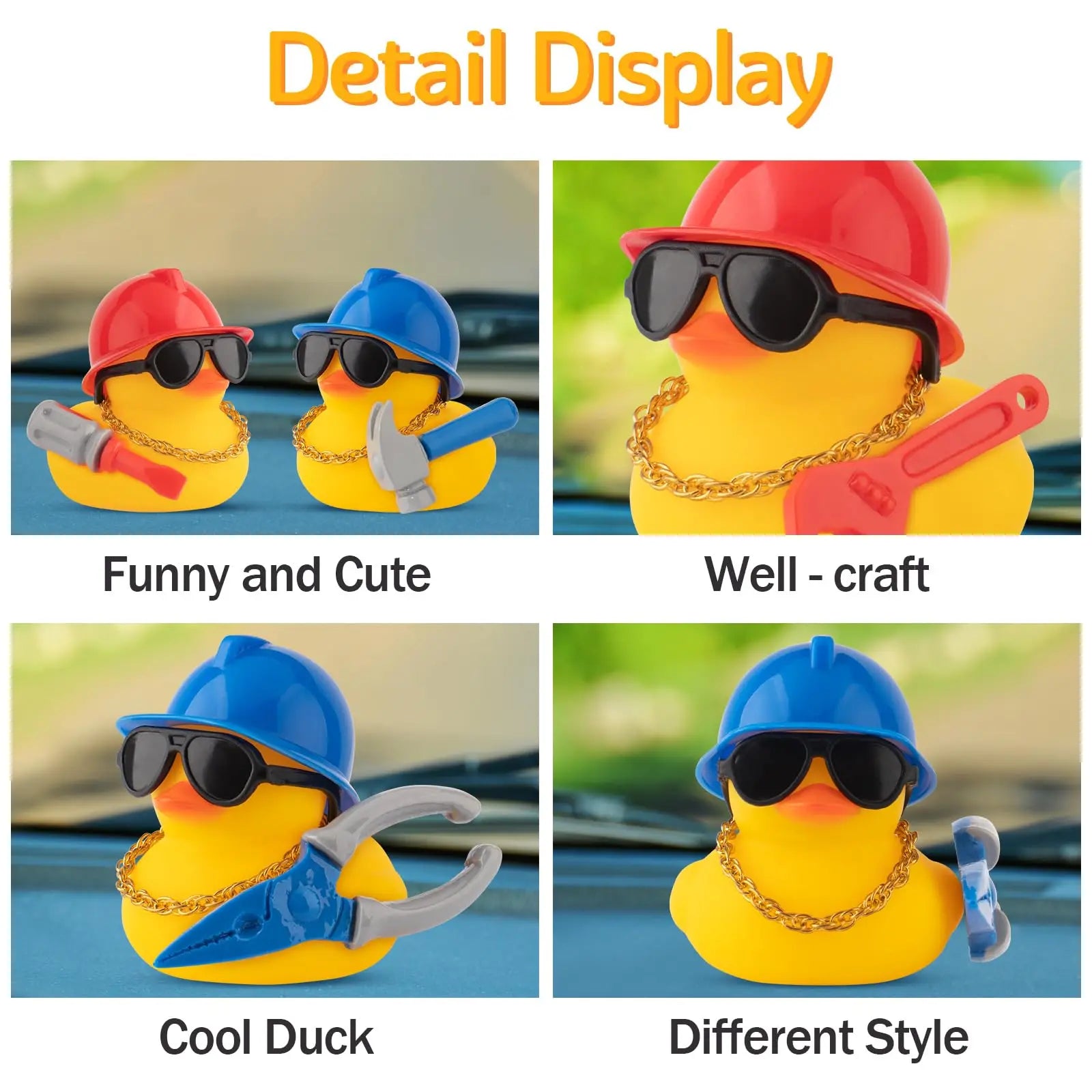 CowLost | product_id-car-dashboard-rubber-duck-decoration-construction-builder-tool-ornament |4