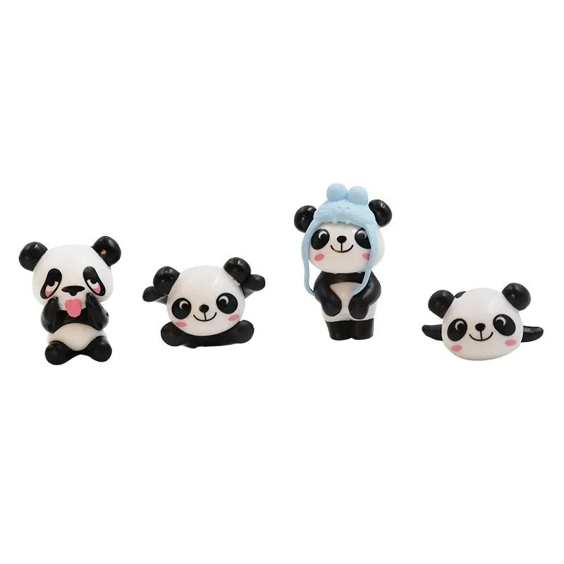 CowLost | product_id-8pcs-mini-giant-panda-car-dashboard-ornaments-navigator-screen-decorations-gift-set |3