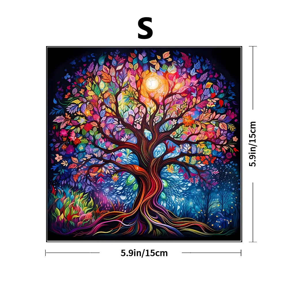 CowLost | product_id-adult-wooden-tree-of-life-jigsaw-puzzle-with-irregular-animal-shapes-creative-gift |10