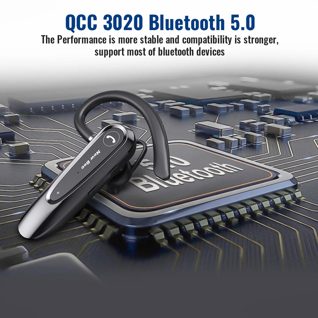 CowLost | new-bee-b45-bluetooth-5-0-earphones-dual-mic-mute-wireless-headset |9