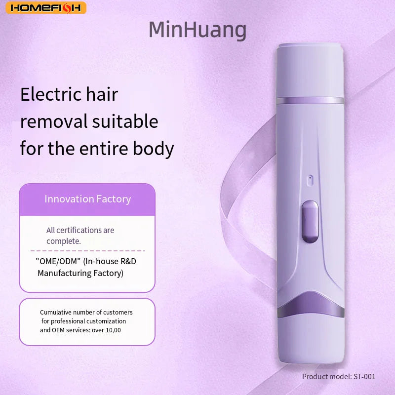 CowLost | product_id-homefish-2in1-rechargeable-electric-razor-epilator-for-women-painless-hair-removal |1