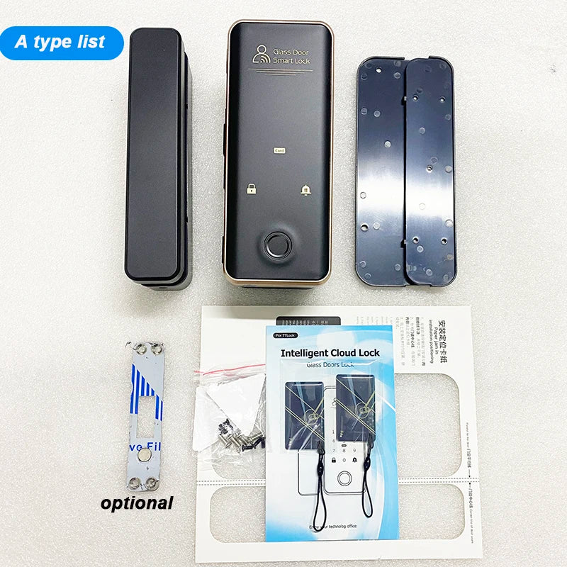 CowLost | locks-keys-product_id-ttlock-smart-remote-unlock-fingerprint-digital-lock-for-glass-door-office-hotel |11