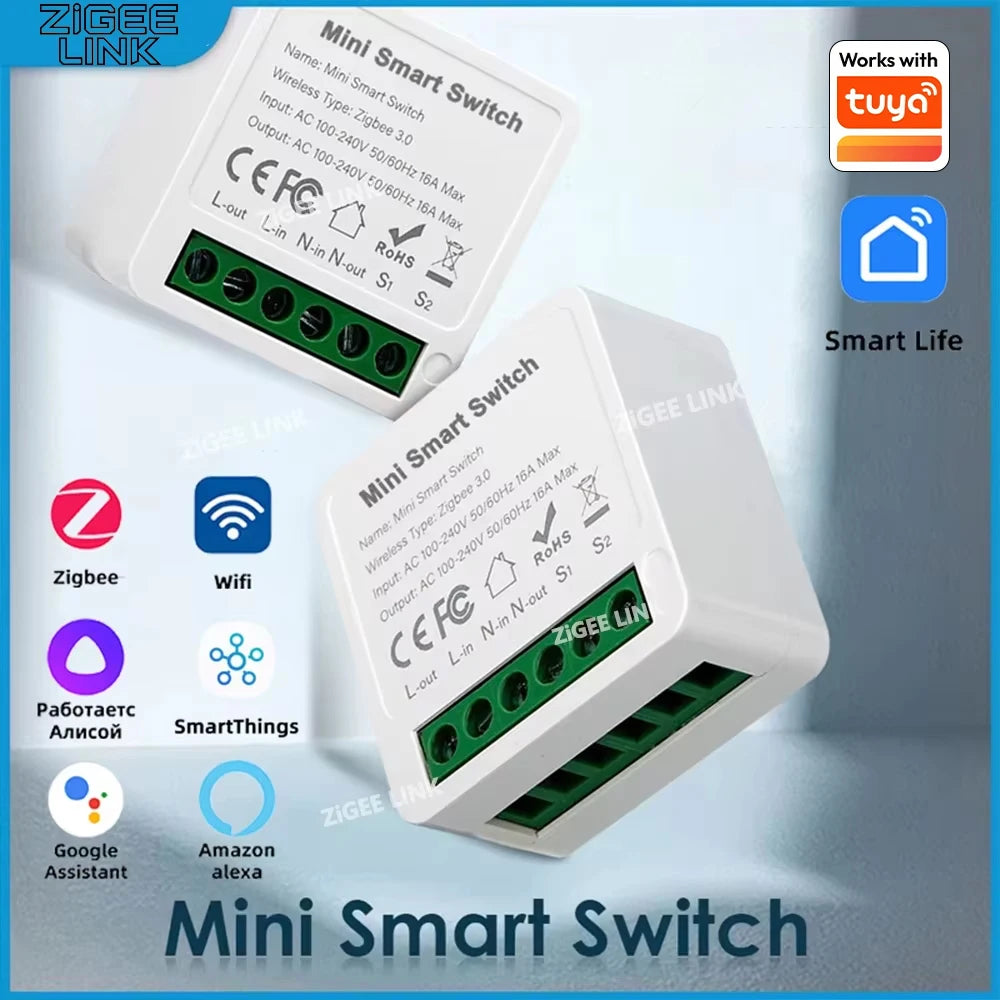 CowLost | smart-switches-product_id-zigbee-wifi-smart-light-switch-16a-20a-2-way-mini-breaker-compatible-with-tuya-alexa-google-home |1