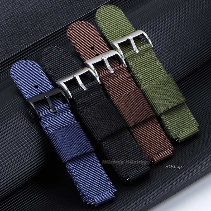 CowLost | 16mm-18mm-nylon-strap-for-casio-ae-1200-1300-f-108-sgw-300-400-500-w-800h-canvas-watch-band-quick-release-mens-accessories-belt |3