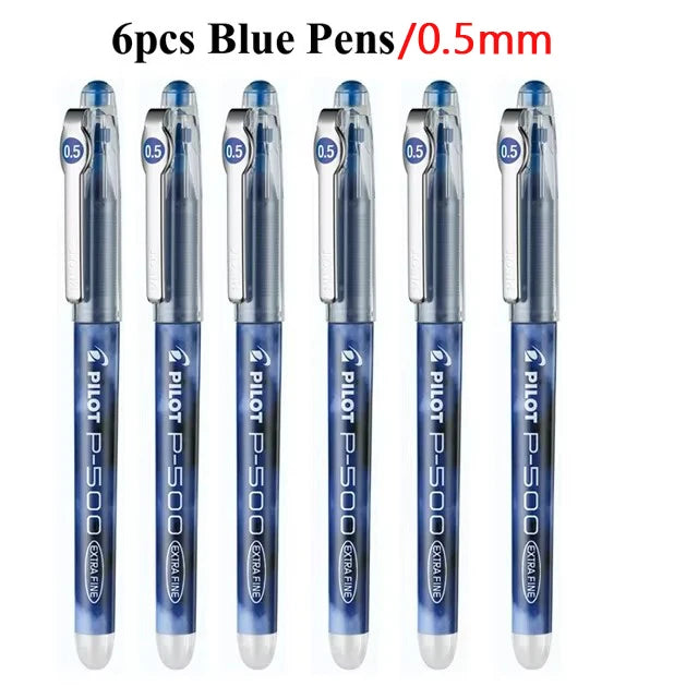 CowLost | product_id-pilot-p500-p700-gel-pens-0-5-0-7mm-black-red-blue-large-capacity-for-school-office-home-use |30