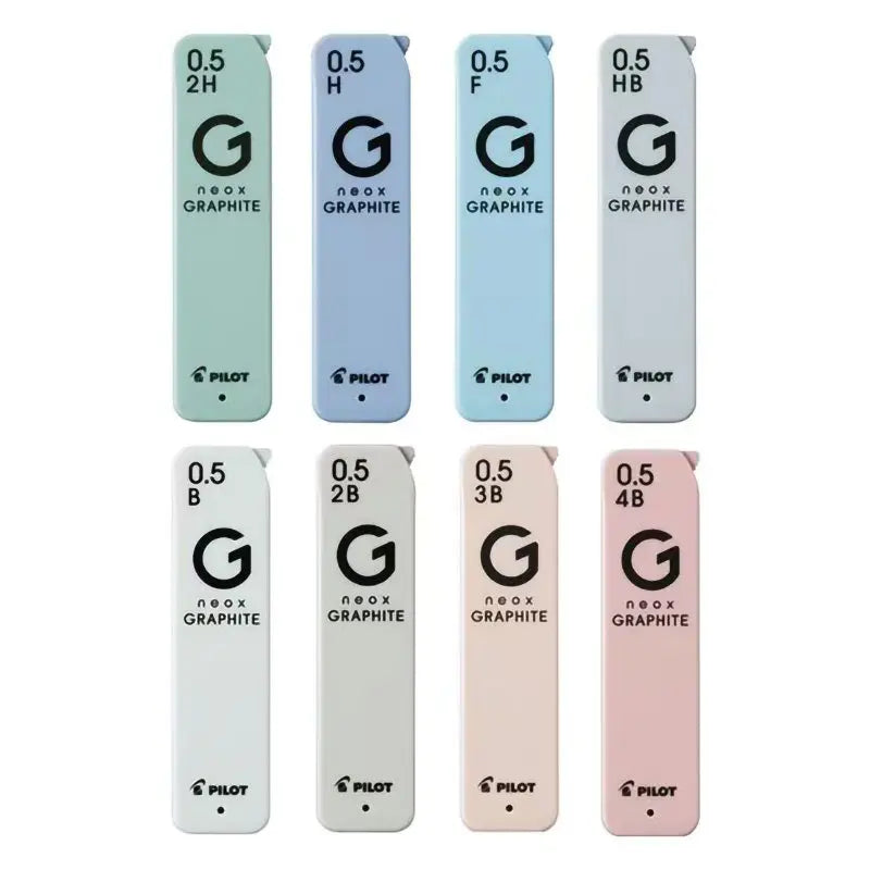 CowLost | pilot-limited-neox-hrfg-05-auto-feed-graphite-lead-0-3-0-5-0-7mm-high-purity-for-shake-advance-mechanical-pencil-japanengineered-1 |8