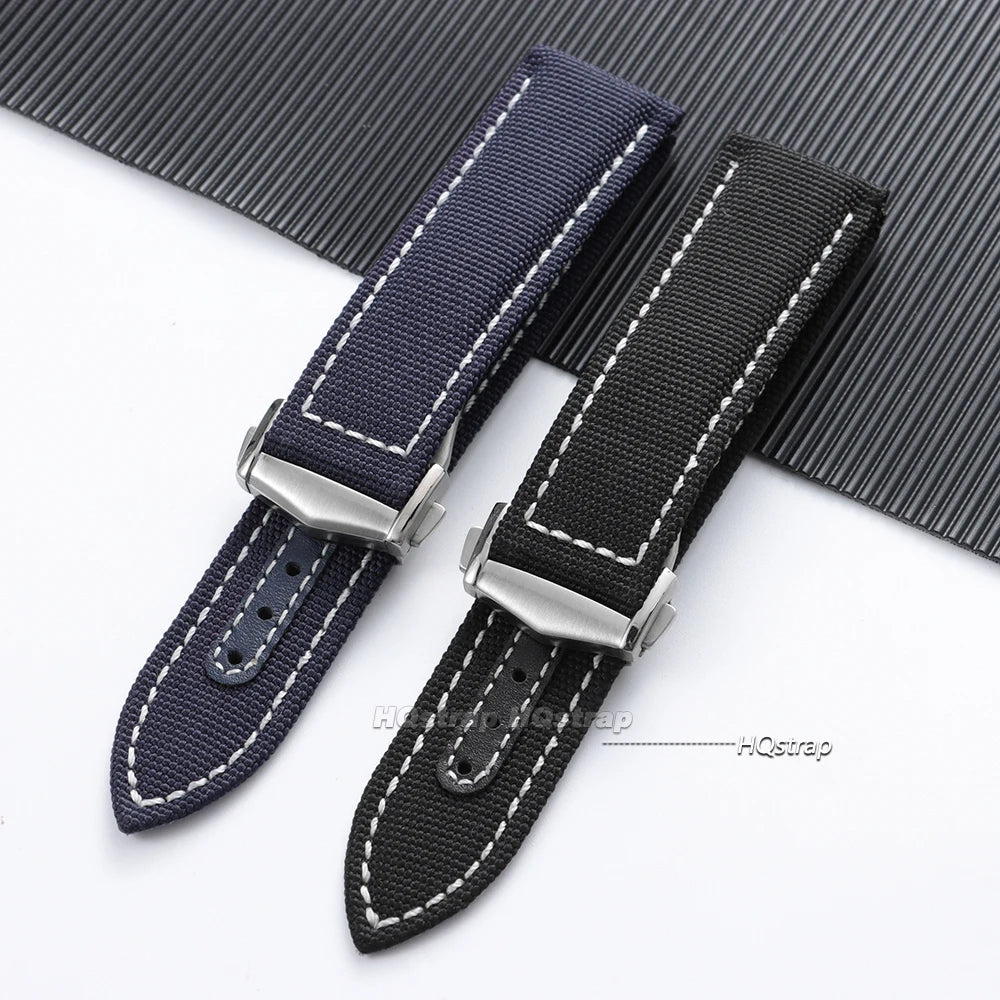 CowLost | bracelets-product_id-20mm-22mm-nylon-canvas-watchband-for-omega-seamaster-300-men-with-deployant-clasp |2