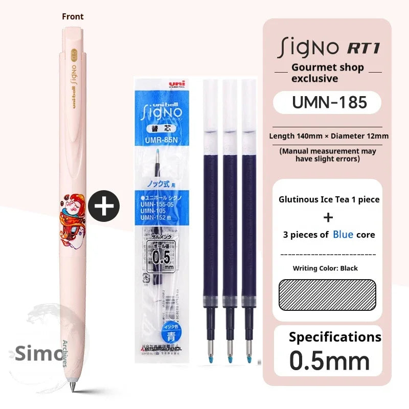 CowLost | product_id-japan-uni-mitsubishi-umn-185-food-museum-collab-0-5mm-gel-pen-ultra-smooth-for-school-collectors-gift |43