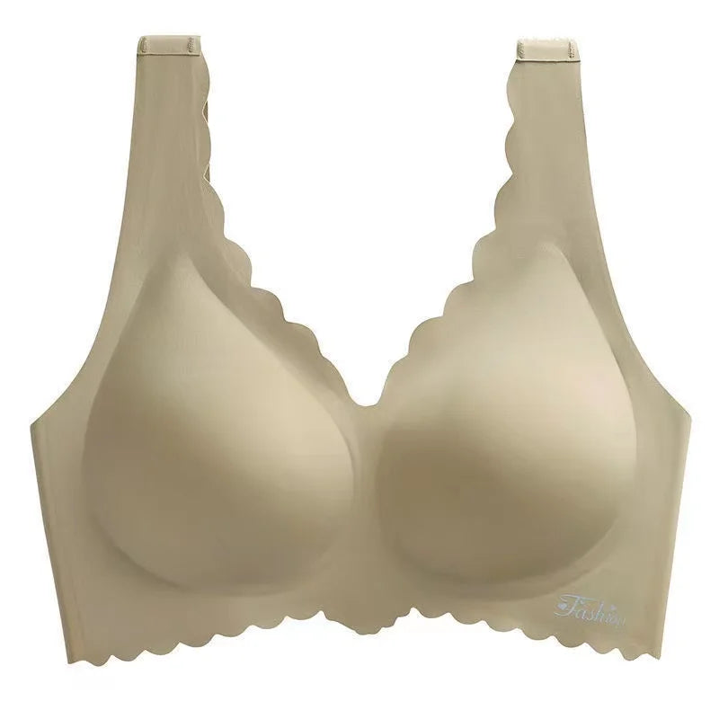 CowLost | product_id-seamless-wire-free-womens-bra-thin-3-4-cup-comfortable-anti-sagging-solid-color |10