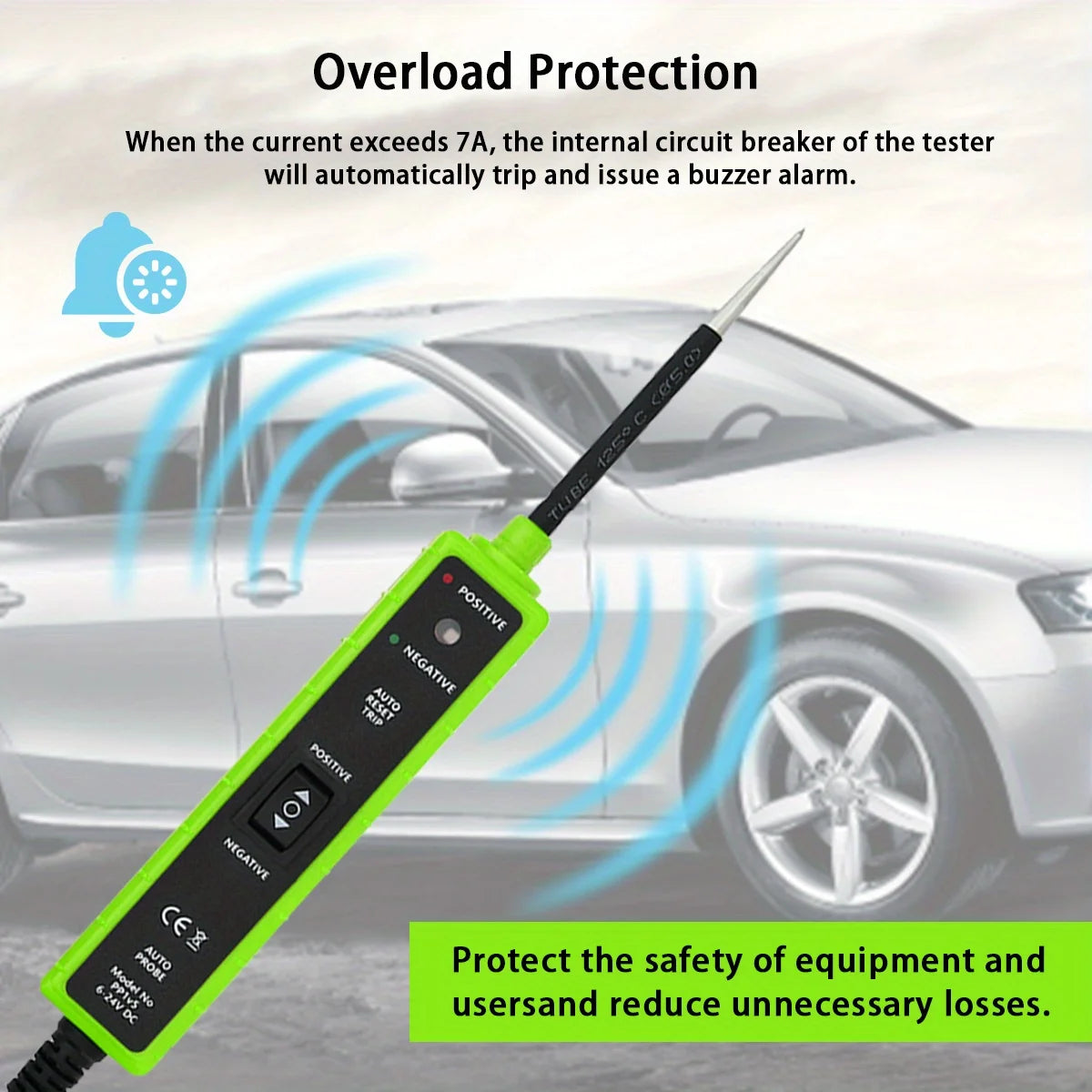 CowLost | electric-vehicle-ev-parts-accessories-topdiag-p60-automotive-circuit-tester-with-lcd-display-and-flashlight-6-30v-dc |5
