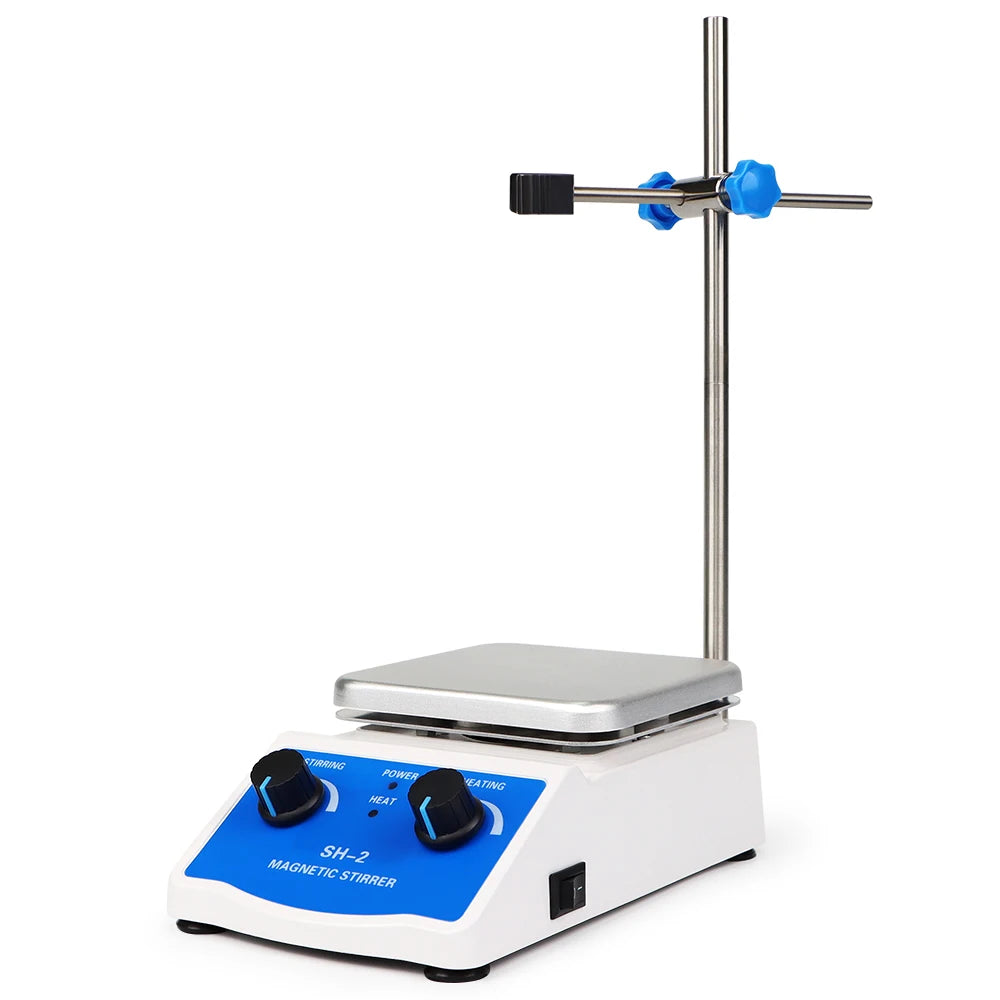 SH-2 Magnetic Stirrer Hot Plate 2000ml Adjustable Laboratory Mixer