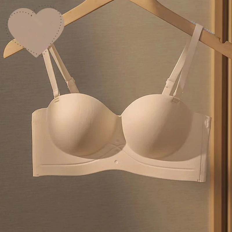 CowLost | product_id-strapless-wireless-push-up-bra-with-beautiful-back-comfortable-breathable-womens-underwear |12
