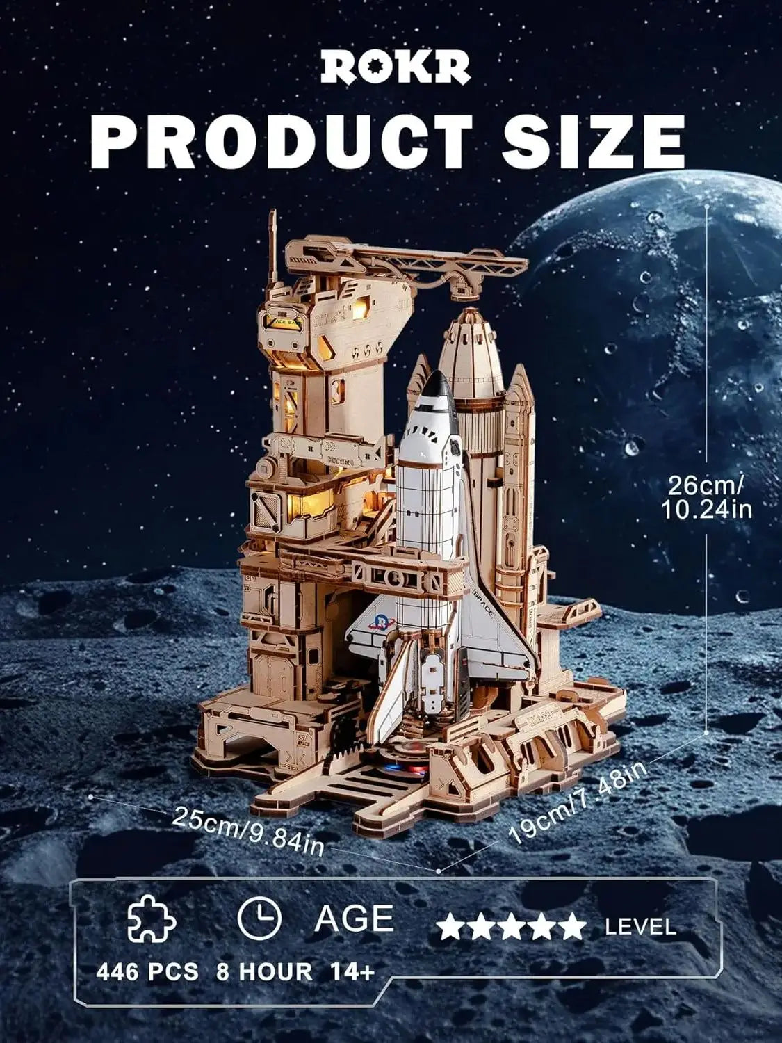 CowLost | fencing-barriers-robotime-rokr-3d-wooden-space-shuttle-puzzle-model-kit |13