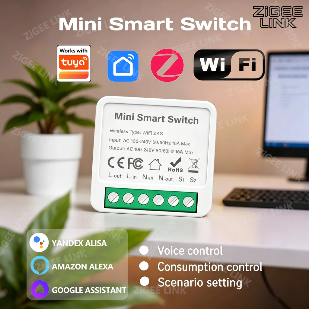 CowLost | smart-switches-product_id-mini-smart-wifi-zigbee-3-0-switch-2-way-app-control-compatible-with-tuya-alexa-google-assistant |1