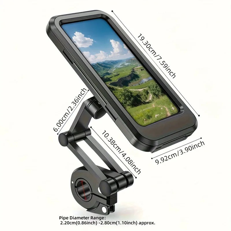 CowLost | vehicle-parts-accessories-waterproof-universal-motorcycle-bike-phone-holder-360-swivel-mount |8