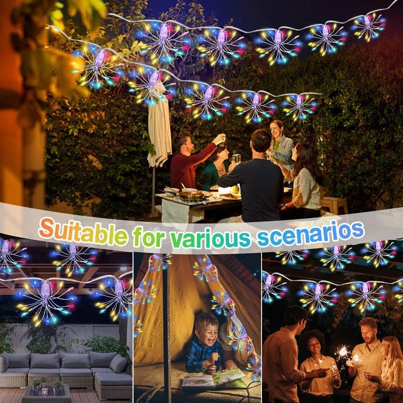 CowLost | product_id-usb-led-fireworks-string-lights-with-remote-for-christmas-wedding-party |3