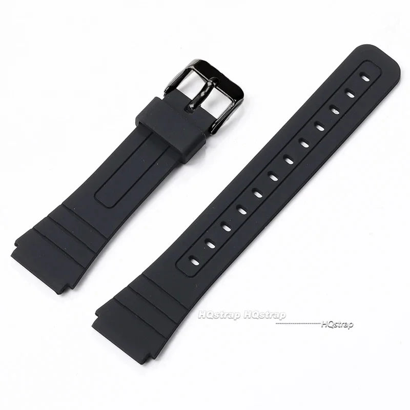 CowLost | bracelets-product_id-18mm-black-silicone-watch-strap-for-casio-w800h-sgw400-f91w-f84-f105-f108-a158-a168-ae1200-ae1300-sport-band |12