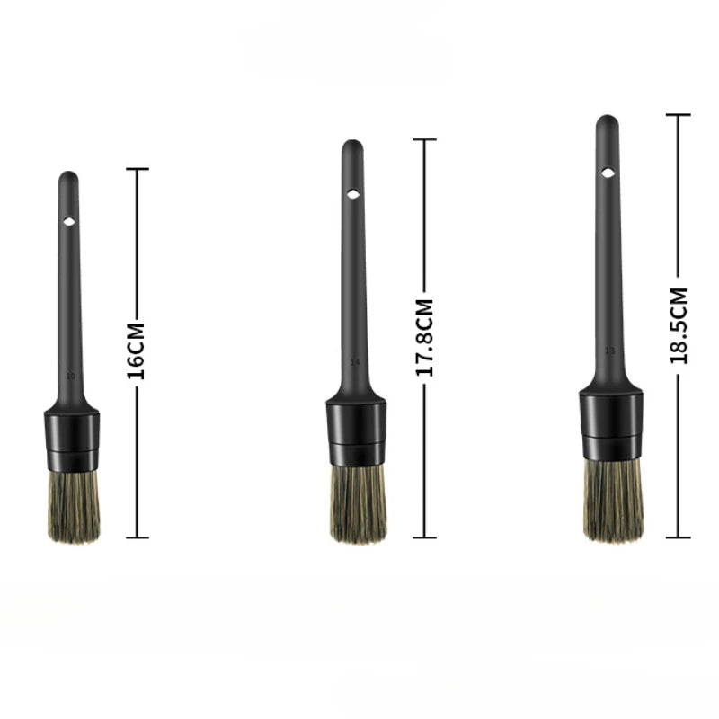 CowLost | vehicle-parts-accessories-3pcs-car-detailing-brush-set-for-tire-hub-air-outlet-interior-cleaning |7