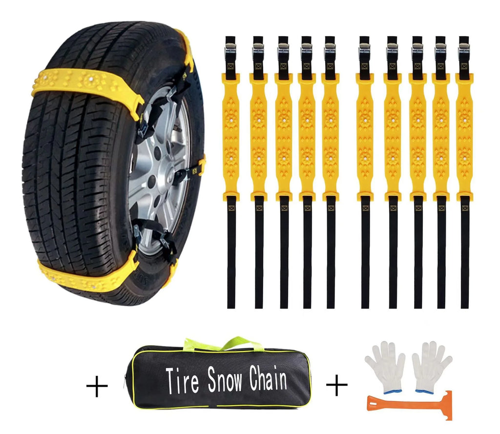 CowLost | snow-blower-skid-shoes-product_id-10pcs-thickened-emergency-double-buckle-snow-anti-skid-chains-universal-low-temp-resistant-strip-tool |7