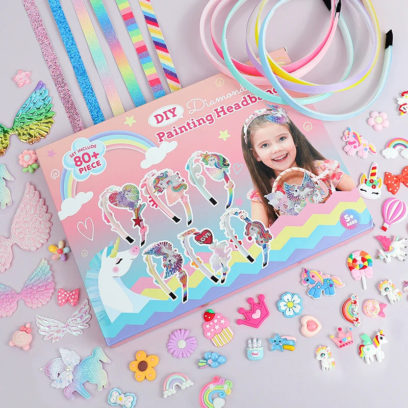 CowLost | product_id-diy-hair-accessories-headband-making-kit-for-girls-arts-and-crafts-gift |3