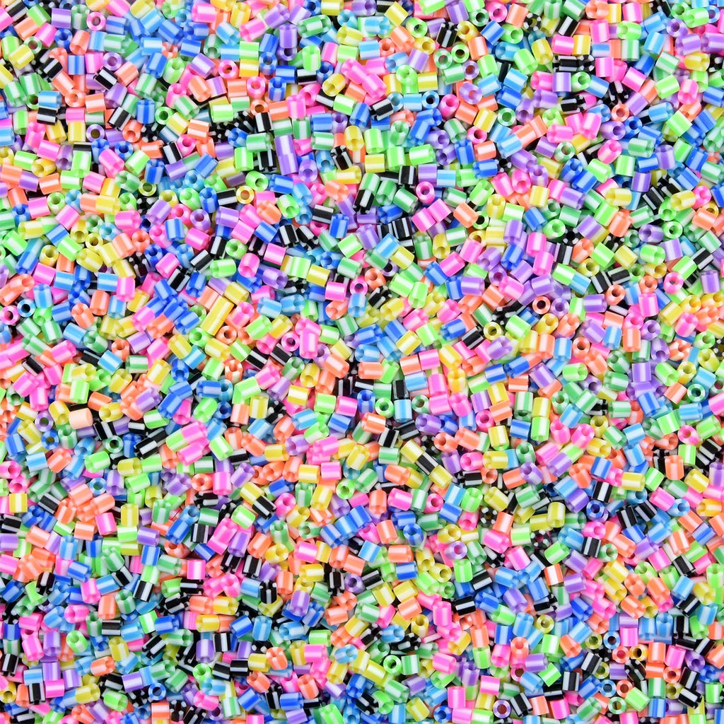 4PC 5mm Transparent Hama Beads Pegboard Template for Pixel Art DIY Puzzle