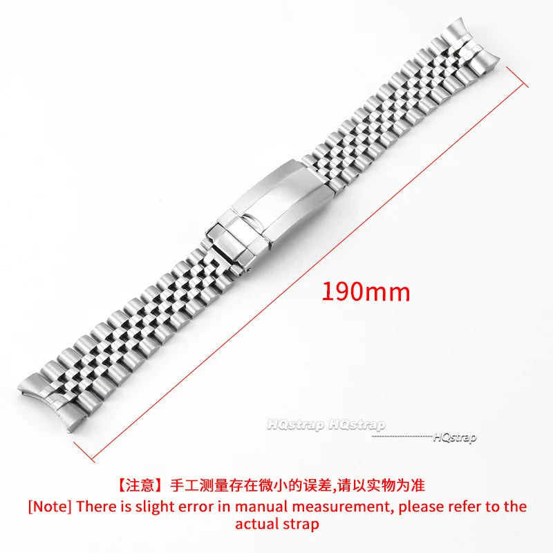 CowLost | product_id-20mm-stainless-steel-jubilee-curved-end-bracelet-for-rolex-watch-unisex |16