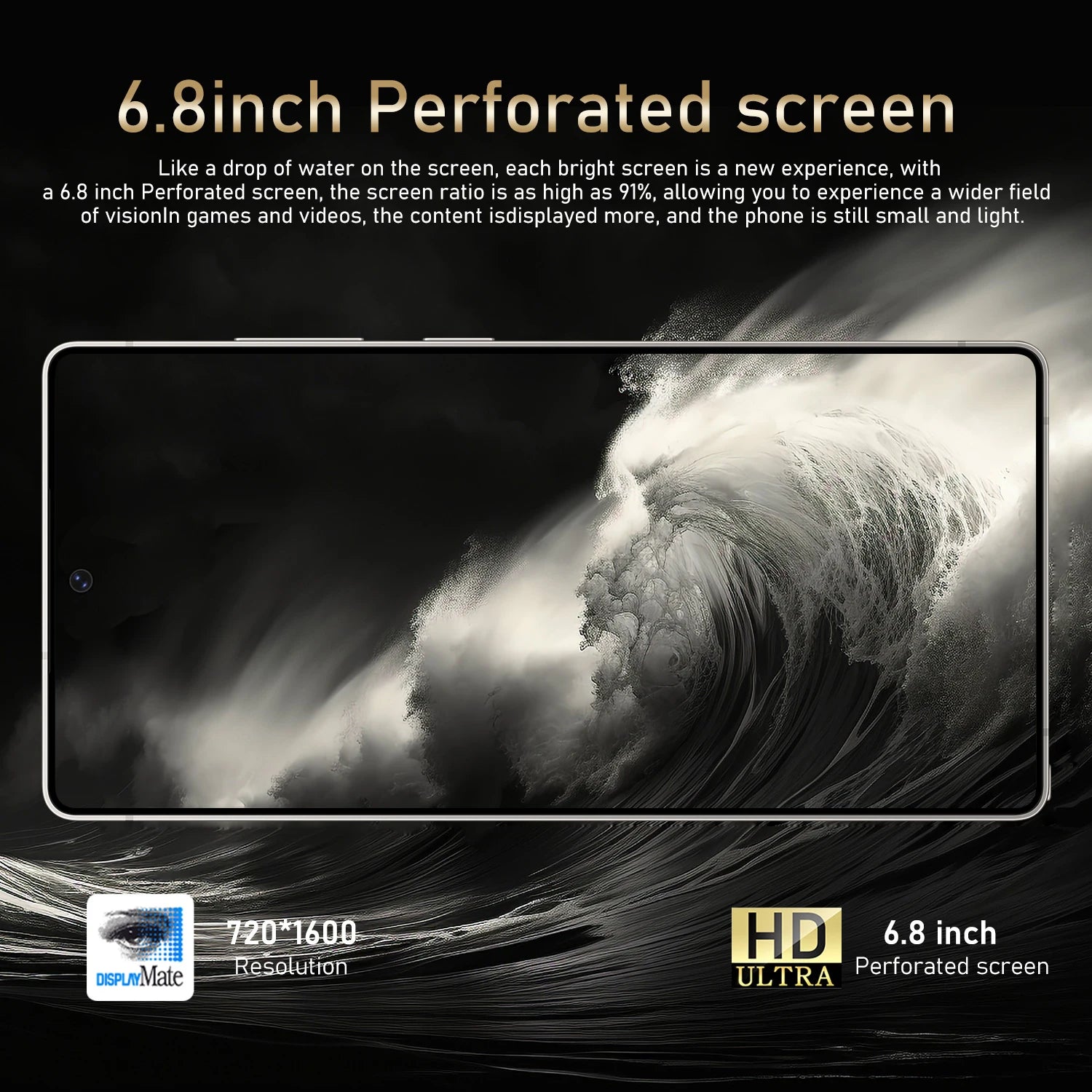 CowLost | s25-pro-smartphone-android-4100mah-12gb-ram-512g-rom-6-8-inch-phone |15