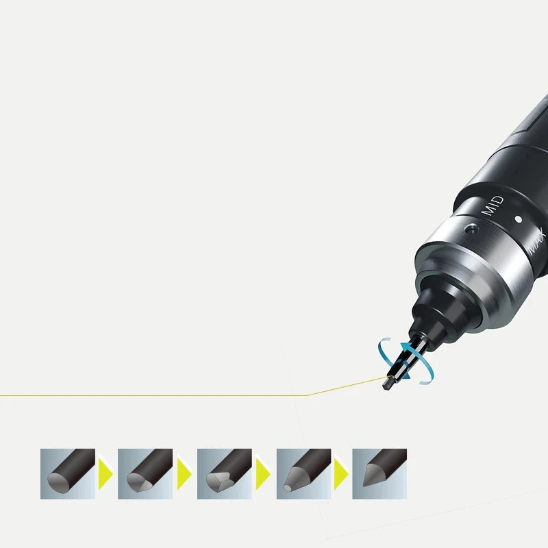 CowLost | product_id-uni-m5-5000-kurutoga-dive-0-5mm-hb-self-rotating-mechanical-pencil-black |5
