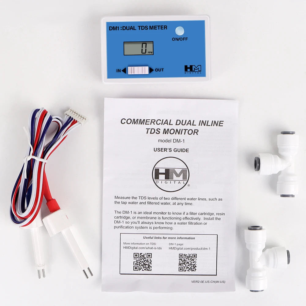 Digital Dual TDS/EC Water Quality Tester Pen for Tap and Fish Tank