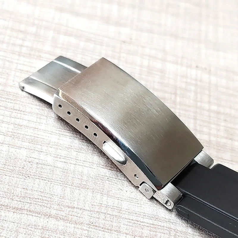 CowLost | watch-bands-product_id-solid-stainless-steel-adjustable-watchband-buckle-9-16mm-for-rolex-daytona-submariner-deployment-clasp |12