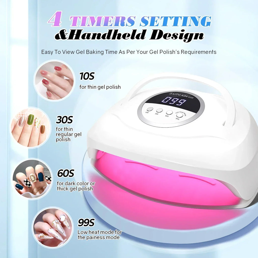 CowLost | uncategorized-380w-uv-led-nail-lamp-with-84-leds-for-manicure-gel-polish-drying |3