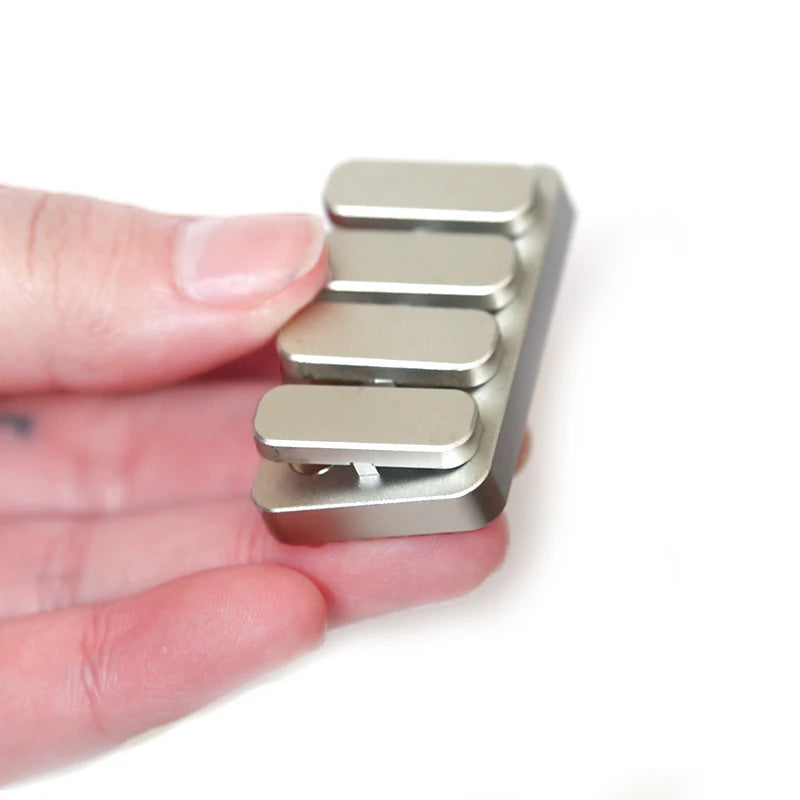 CowLost | product_id-aluminum-alloy-four-button-edc-seesaw-card-pusher-metal-fidget-toy |3
