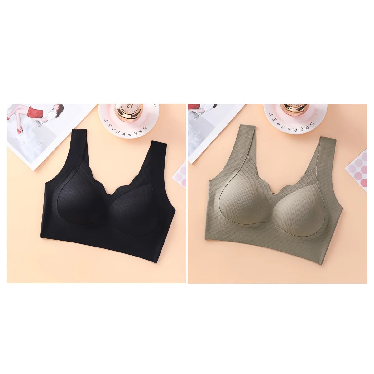 CowLost | product_id-2pcs-wireless-seamless-padded-bralettes-for-women-breathable-fitness-lingerie |11