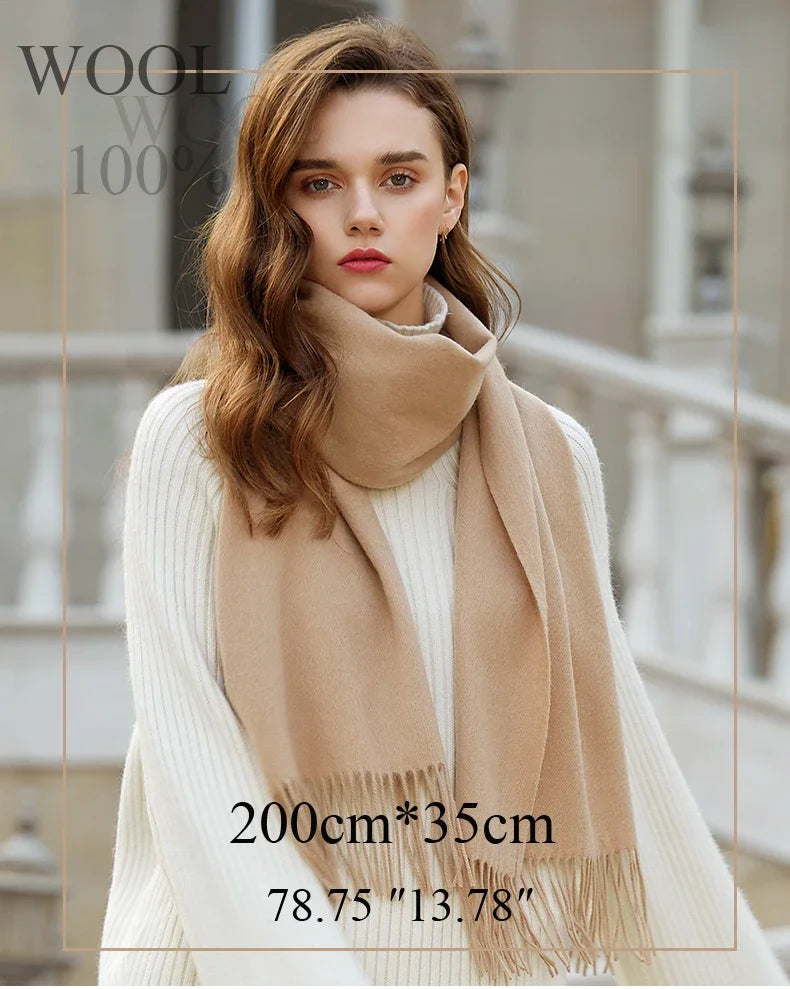 CowLost | solidlove-wool-winter-scarf-women |7