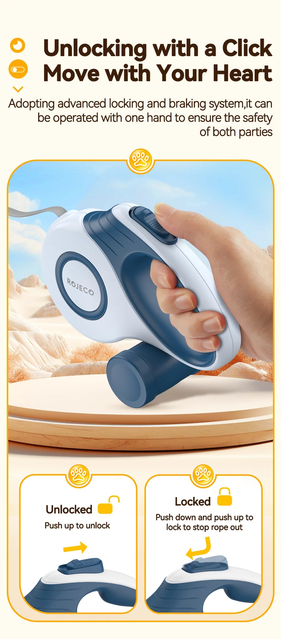 CowLost | cat-furniture-rojeco-5m-automatic-retractable-dog-and-cat-leash-for-small-pets |13