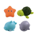 LED Light Up Floating Frog Bath Toy for Kids - Soft Rubber Swimming Toy