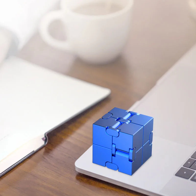 CowLost | metal-magic-cube-stress-relief-toy-cube-portable-educational-toys-decompresses-relax-toys-for-children-adults-birthday-gift |3