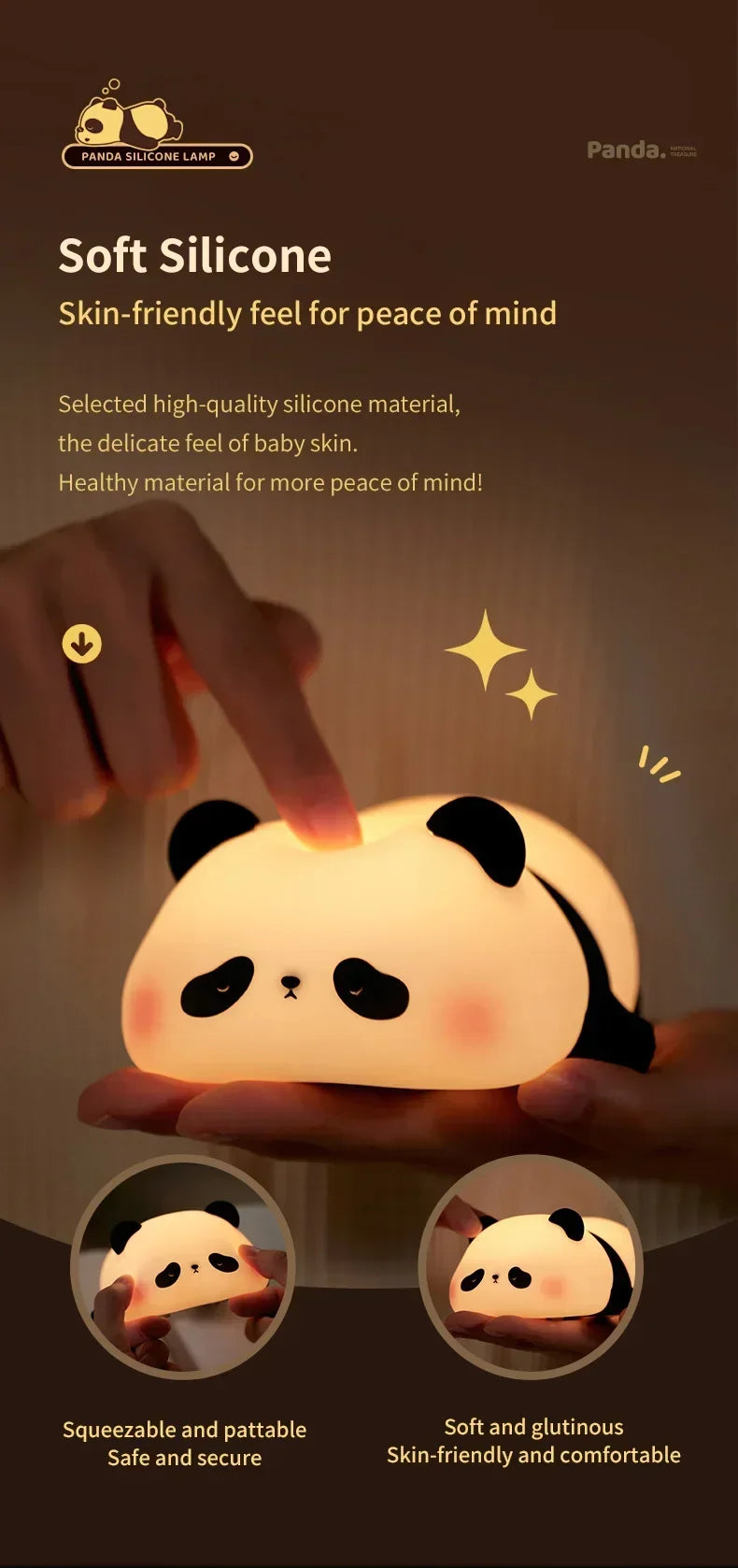 CowLost | product_id-rechargeable-panda-silicone-led-night-light-with-timer-for-kids-bedroom-gift |15