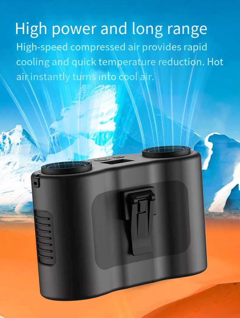 CowLost | binoculars-product_id-portable-usb-rechargeable-waist-clip-fan-with-dual-air-outlets-20000mah-battery |15