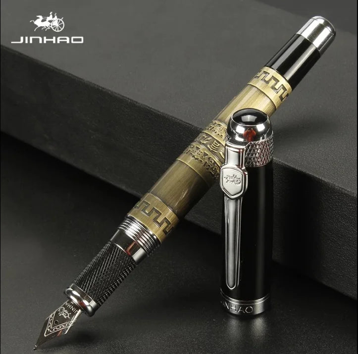 CowLost | product_id-jinhao-189-dragon-cauldron-metal-fountain-pen-with-smooth-iridium-nib-for-calligraphy-and-writing-gifts |3