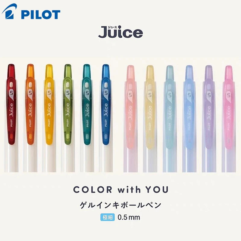 CowLost | product_id-pilot-juice-milky-pastel-gel-pens-0-5mm-retractable-multi-color-smooth-glide-japanese-quality |1