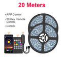 12V 5050 RGB LED Strip Light with APP & Remote, DIY Color Change, Music Sync, Timer